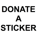 Donate a sticker to someone!